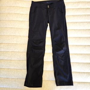 Prana Women's Size 10 Halle Straight 28 Inseam Pants Black
